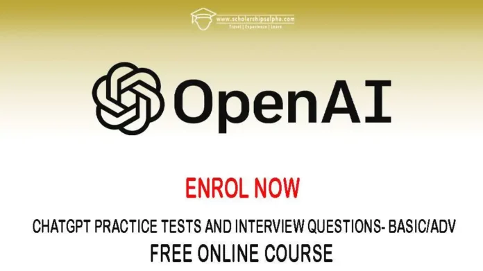 ChatGPT Practice Tests and Interview Questions – Basic/Adv