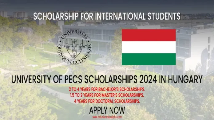 University of Pecs Scholarships 2024 in Hungary