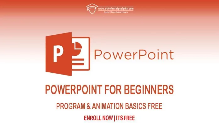 PowerPoint for Beginners – Program & Animation Basics FREE