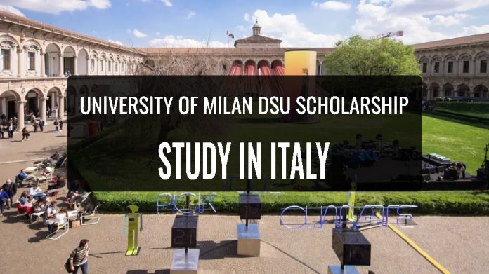 University of Milan DSU Scholarship