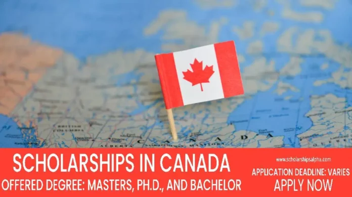 Scholarships in Canada 2023