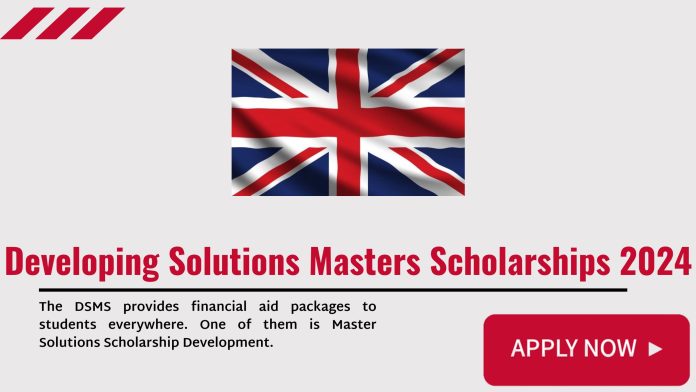 Developing Solutions Masters Scholarships 2024