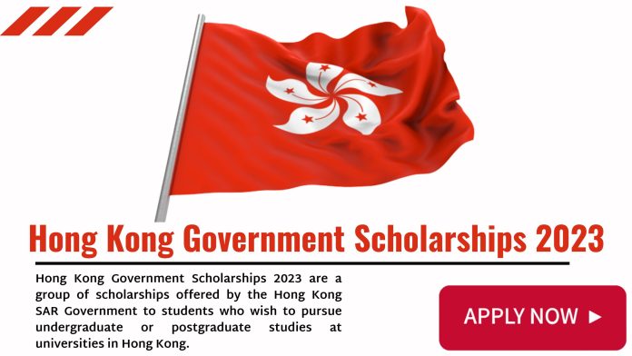 Hong Kong Government Scholarships 2023