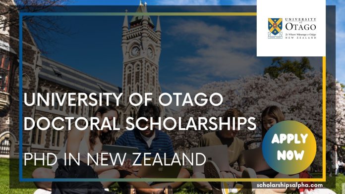 University of Otago Doctoral Scholarships